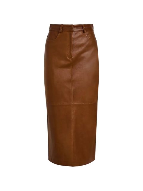 Nour Hammour Nour Hammour panelled skirt - Brown - zdjęcie produktu nr 1