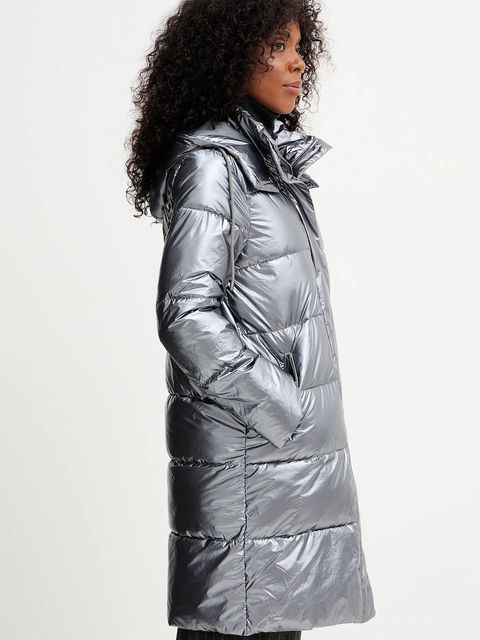 Morgan kurtka kolor srebrny zimowa GDONA