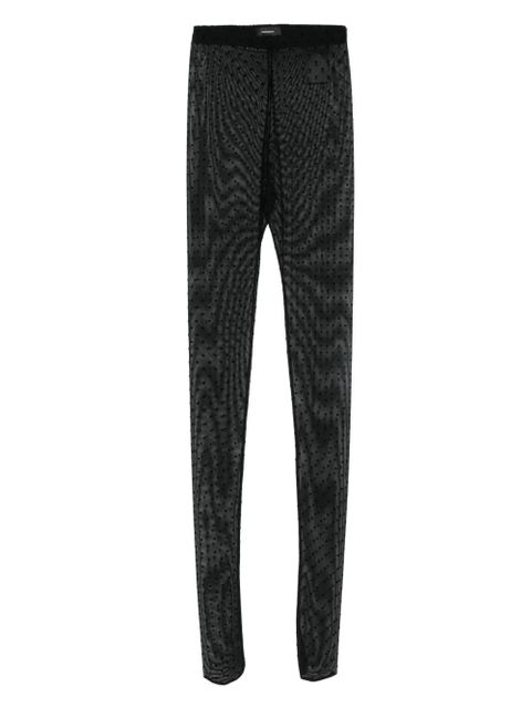 WARDROBE.NYC polka dot tights - Black - zdjęcie produktu nr 1