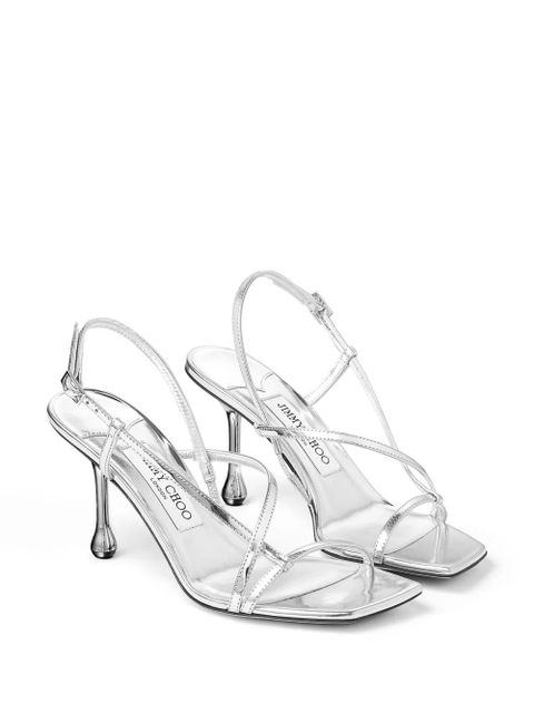 Jimmy Choo Etana 80mm sandals - Silver - zdjęcie produktu nr 2
