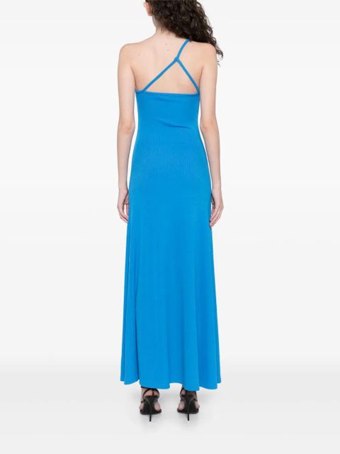 Christopher Esber concave stone cami dress - Blue