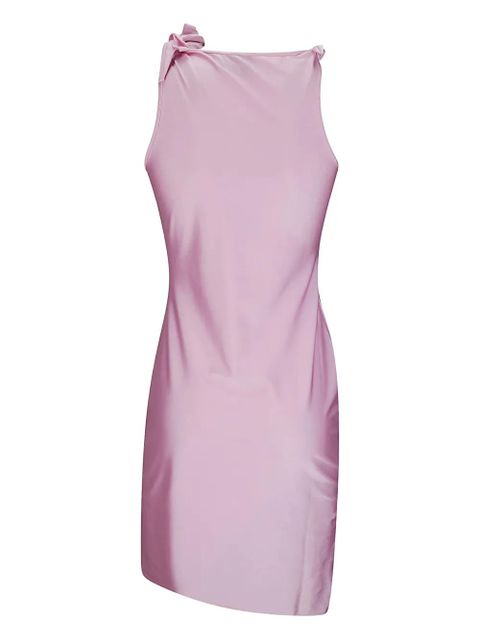 Coperni asymmetric mini dress - Pink