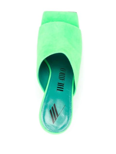 The Attico 105mm Cheope sandals - Green