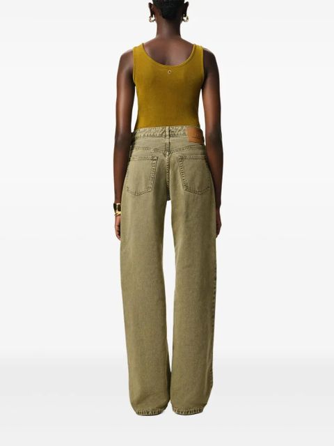 AMI Paris wide-leg jeans - Green