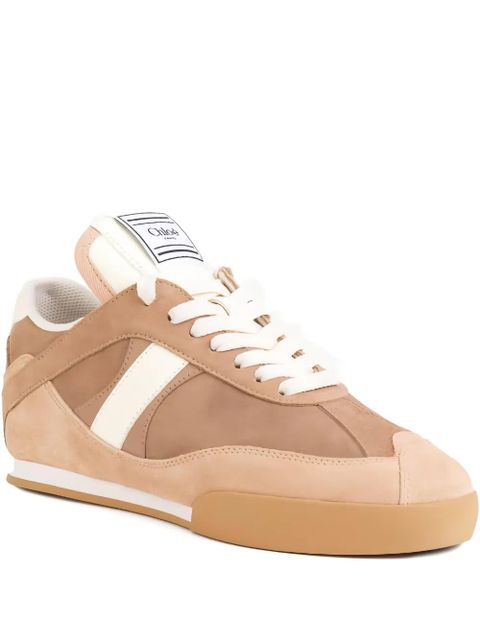 Chloé Kick logo-patch sneakers - Neutrals - zdjęcie produktu nr 1