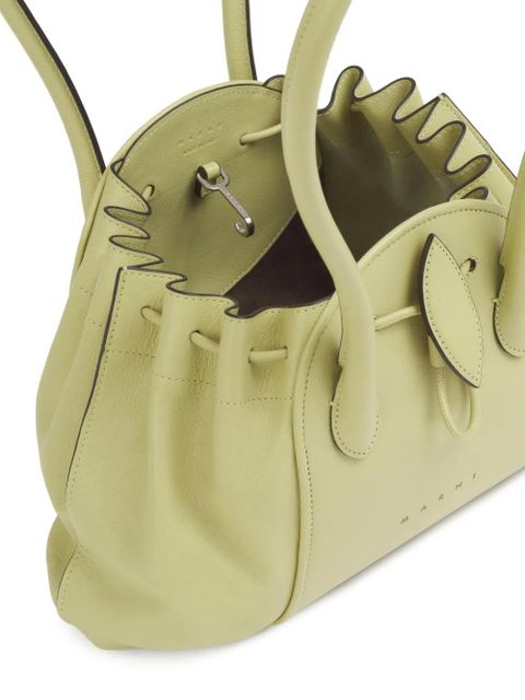 Marni supple leather shopper - Green - zdjęcie produktu nr 2