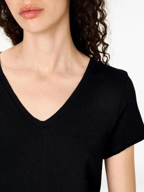 American Vintage Sonoma v-neck T-shirt - Black - zdjęcie produktu nr 2