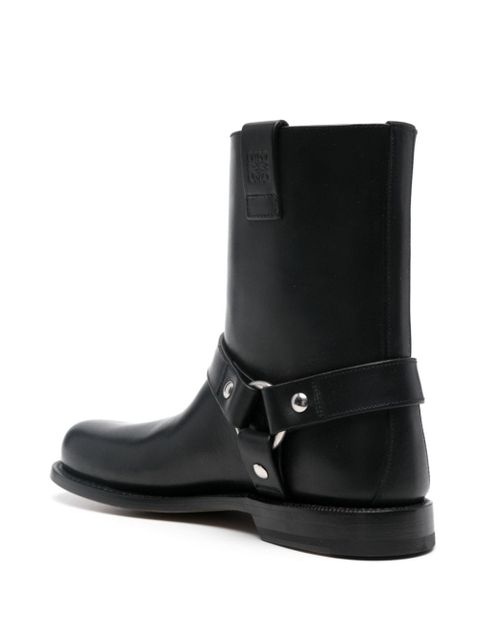LOEWE Campo Biker boots - Black