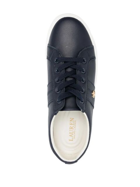 Lauren Ralph Lauren Janson logo-plaque sneakers - Blue