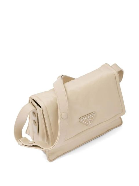 Prada small Traveller shoulder bag - Neutrals