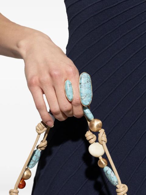 Cult Gaia Ami turquoise ring - Gold - zdjęcie produktu nr 2