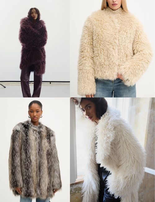 Sztuczne futro - najlepsze okrycie wierzchnie sezonu 2025/2026