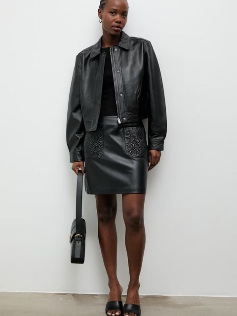 Answear.LAB spódnica skórzana ANNIE - zdjęcie produktu nr 1