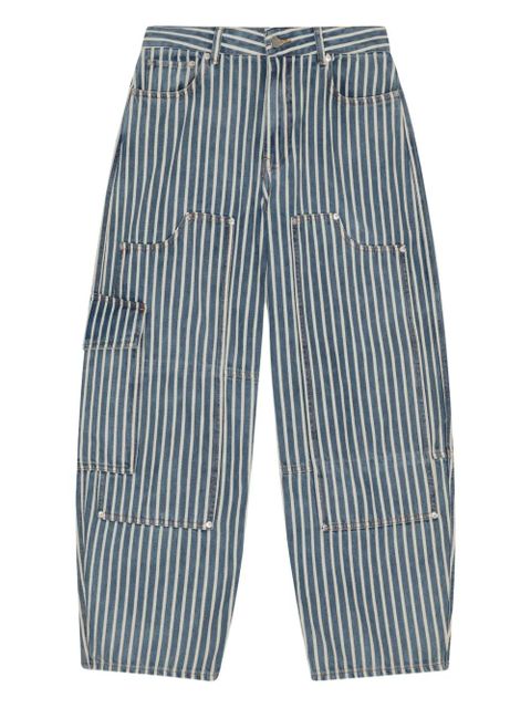 GANNI striped jeans - Blue - zdjęcie produktu nr 1
