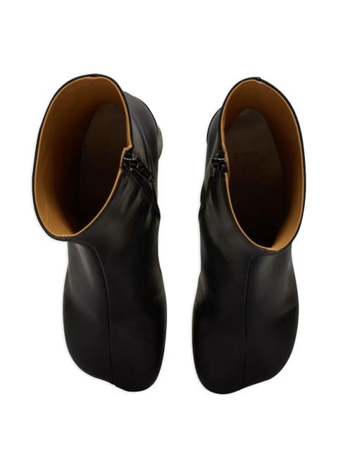 MM6 Maison Margiela Anatomic 70mm ankle boots - Black