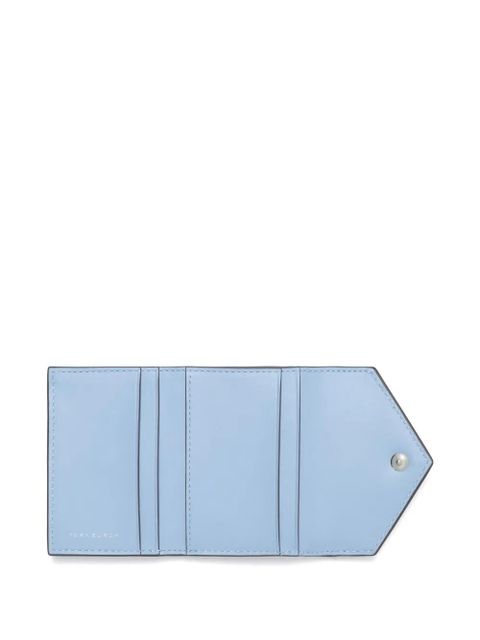 Tory Burch monogram-pattern wallet - Blue