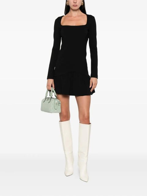 PINKO square-neck mini dress - Black - zdjęcie produktu nr 2