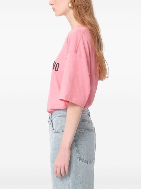 Valentino Garavani Chez-print T-shirt - Pink