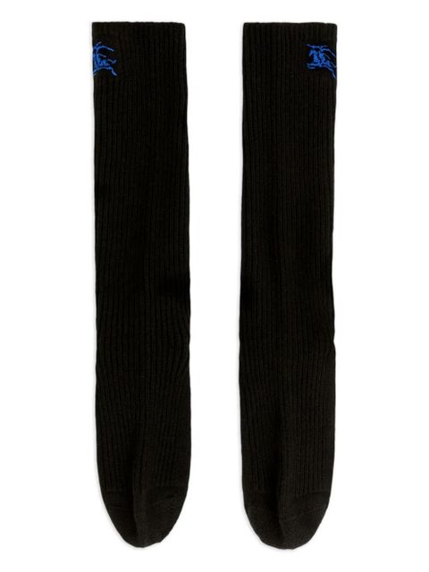 Burberry Polo Pony-embroidered socks - Black