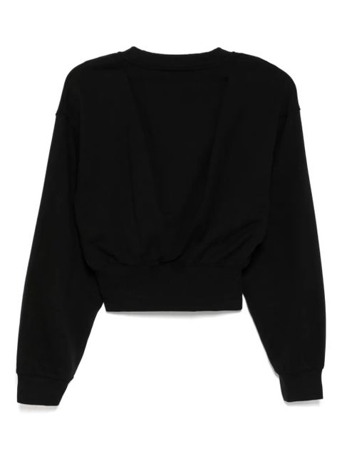 3.1 Phillip Lim cropped sweatshirt - Black - zdjęcie produktu nr 2