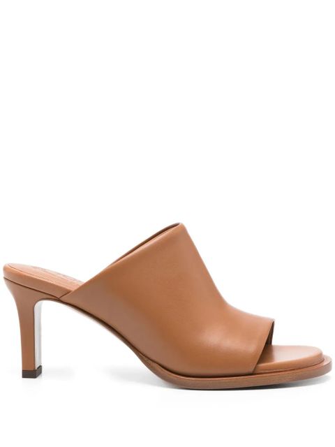 Tod's 75mm leather sandals - Brown - zdjęcie produktu nr 1