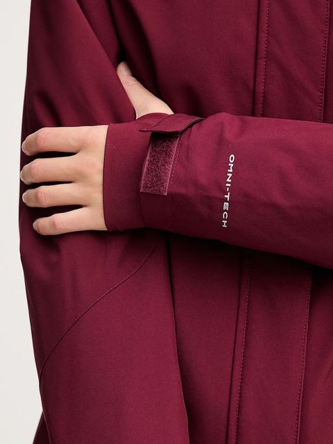 Columbia kurtka narciarska Ava Alpine kolor bordowy 2085831