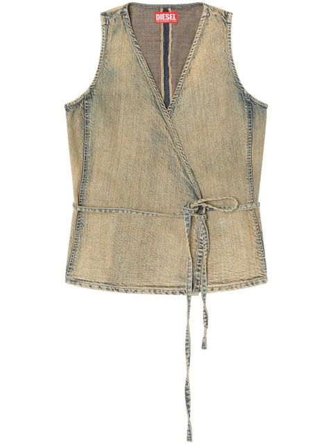 Diesel De-Vern top - Blue - zdjęcie produktu nr 1
