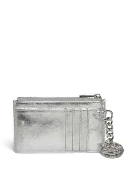 Zadig&Voltaire Sunny metallic card holder - Silver - zdjęcie produktu nr 2