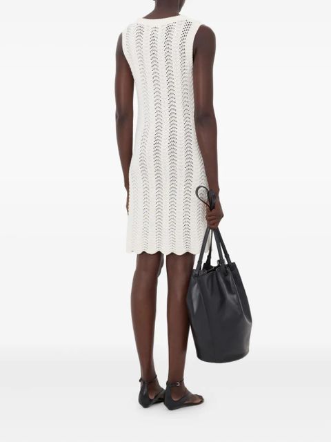 LouLou de Saison Yoko sleeveless mini dress - Neutrals