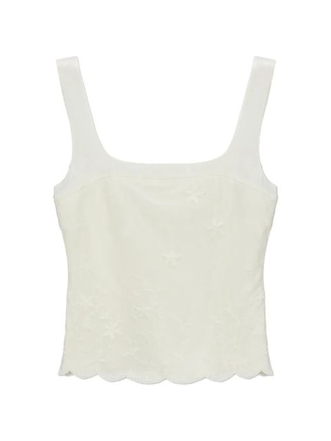 Posse floral-desig top - Neutrals - zdjęcie produktu nr 1