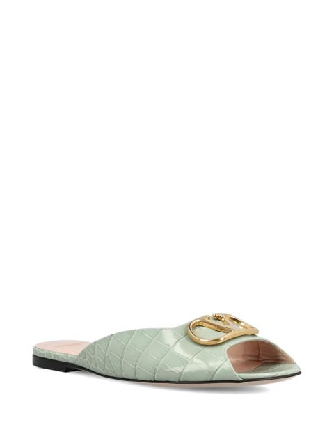 Valentino Garavani logo sandals - Green - zdjęcie produktu nr 2