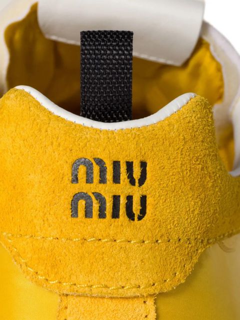 Miu Miu Tyre sneakers - Yellow