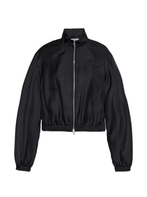 Alexander Wang zip-up elasticated-hem jacket - Black - zdjęcie produktu nr 1