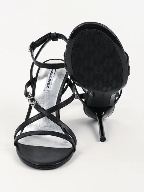 Karl Lagerfeld sandały skórzane Sarabande