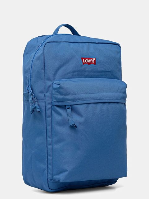 Levi's plecak kolor niebieski duży z aplikacją D5463