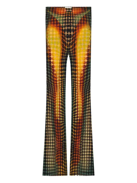 Jean Paul Gaultier Re-edition flared trousers - Yellow - zdjęcie produktu nr 1