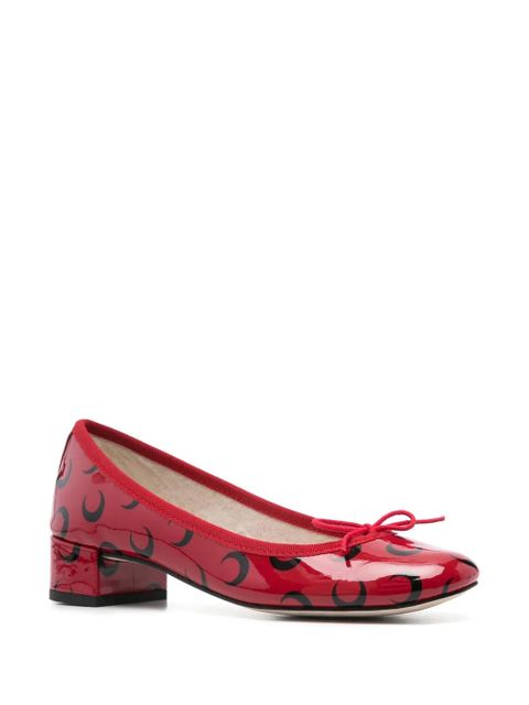 Marine Serre x Repetto 30mm Camille pumps - Red - zdjęcie produktu nr 1