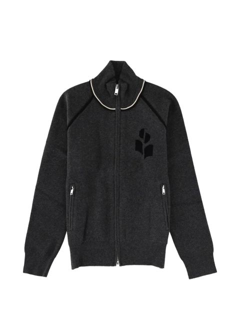 MARANT ÉTOILE zip-up cardigan - Grey - zdjęcie produktu nr 1