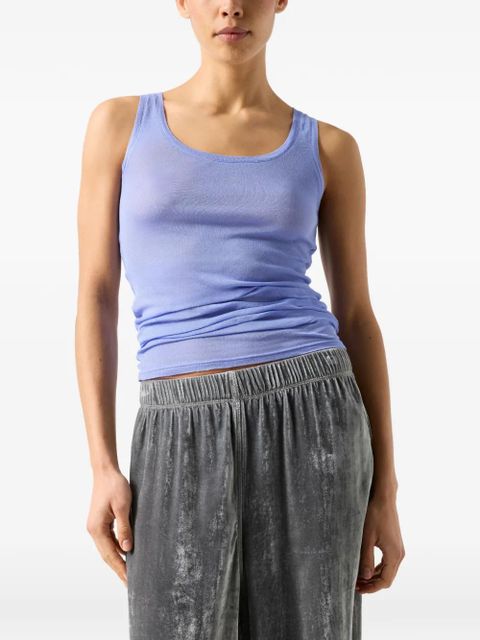 American Vintage scoop-neck tank top - Purple