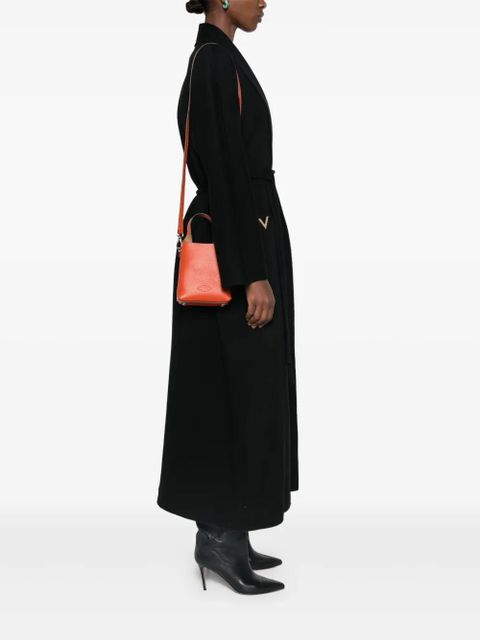 Tod's mini leather tote bag - Orange - zdjęcie produktu nr 2