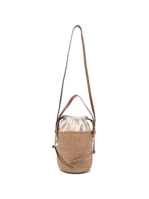 Chloé Woody bucket bag - Neutrals - zdjęcie produktu nr 1