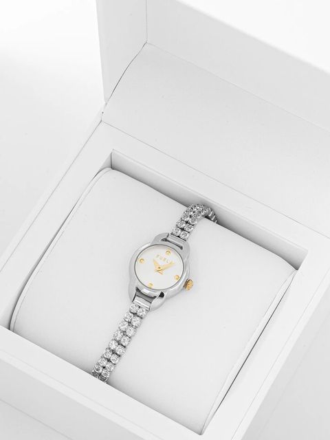 Furla zegarek damski kolor srebrny WW00064009L1
