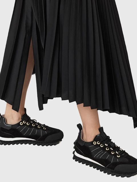 AllSaints sneakersy Nevis Sneaker damskie kolor czarny W058FD