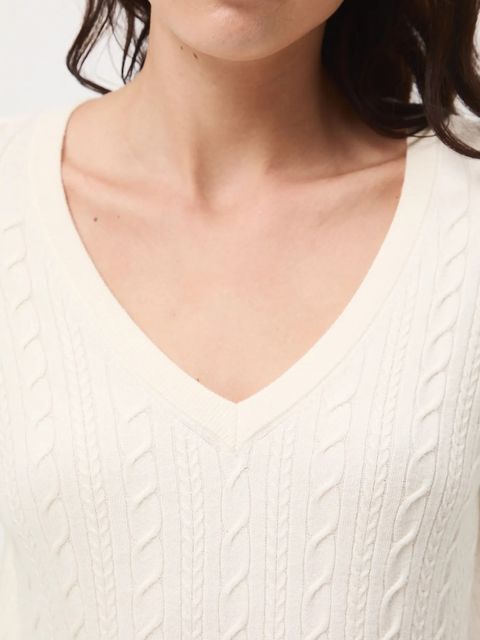 Medicine sweter damski kolor beżowy