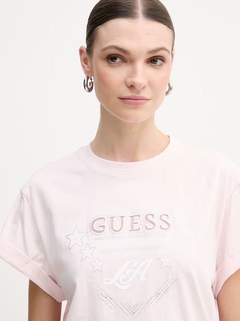 Guess t-shirt bawełniany