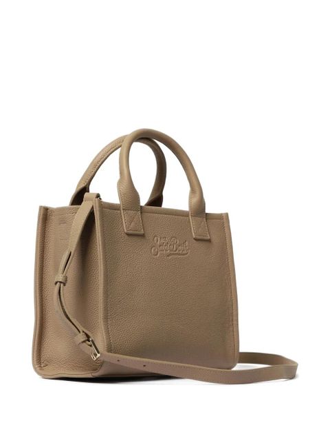 MC2 Saint Barth mini Vanity debossed tote bag - Neutrals