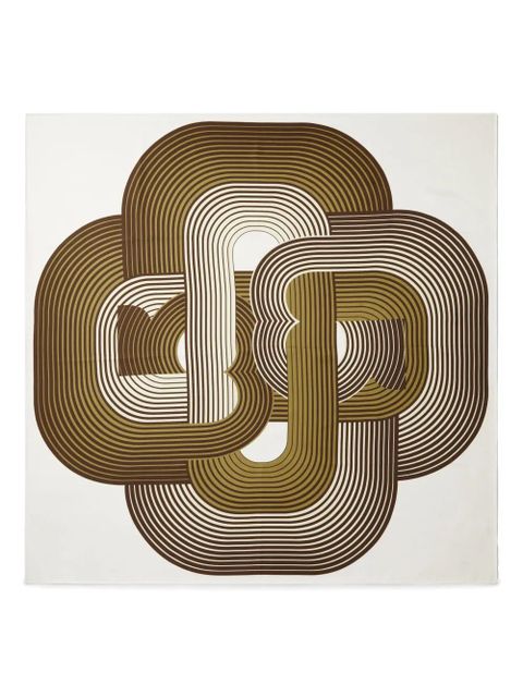 Tory Burch Infinite T Silk scarf - Neutrals - zdjęcie produktu nr 2