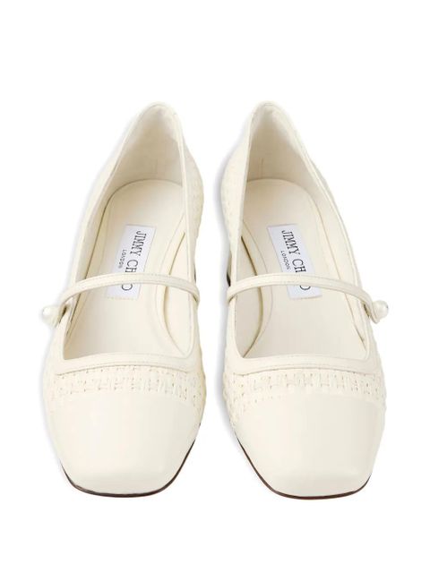 Jimmy Choo 45mm Elisa pumps - White