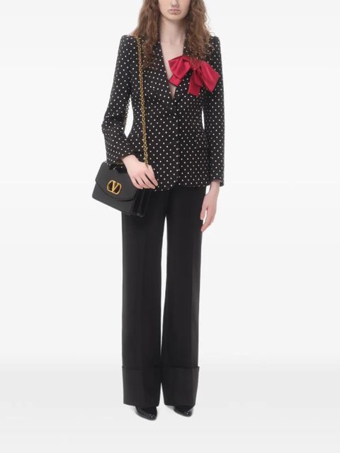 Valentino Garavani plusdepois-print jacket - Black