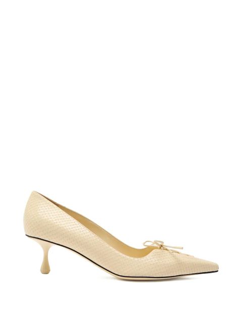 Jimmy Choo Scarlett snakeskin-effect pumps - Neutrals - zdjęcie produktu nr 1